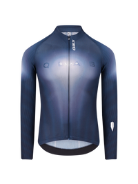Q36.5 薄長袖車衣Gregarius Hybrid Light QLAB LS Jersey Nautica Blue 男款 藍