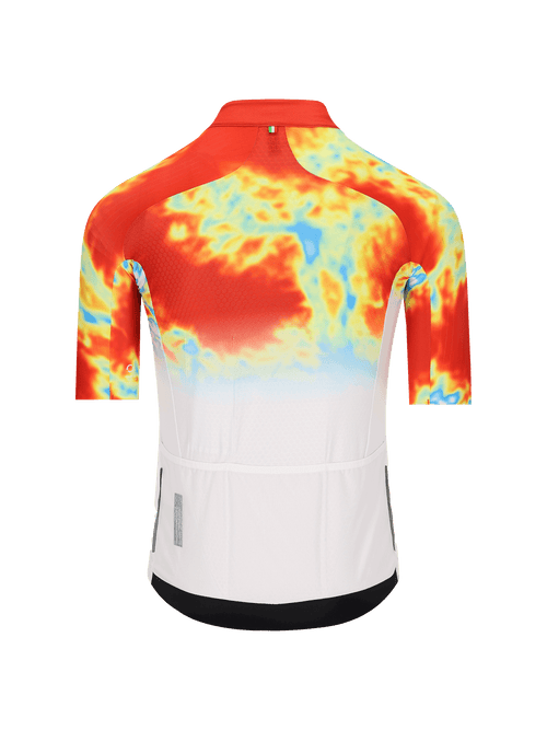 Q36.5 車衣 Gregarius Clima Weathermap Jersey White 男款 白