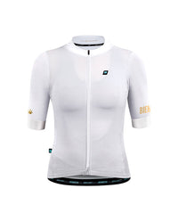 Biehler 車衣 Superme Jersey White Gold 女 白