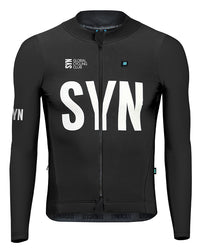 Biehler 車衣SYN Thermal Rain LS Jersey Black 防雨保暖 男款 黑