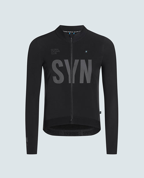 Biehler 車衣 Pro Thermal LS Jersey Black Reflective 保暖長袖 男款 黑