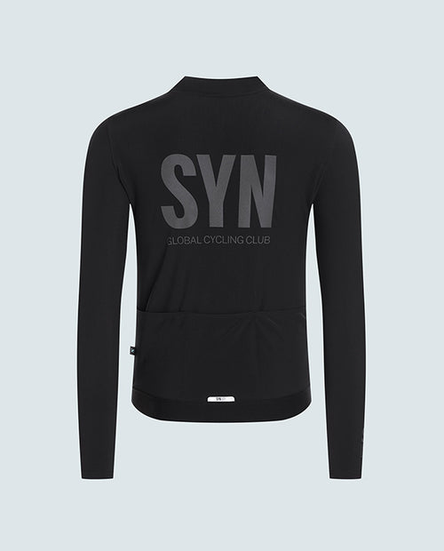 Biehler 車衣 Pro Thermal LS Jersey Black Reflective 保暖長袖 男款 黑