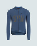 Biehler 車衣 Pro Thermal LS Jersey Dusk Reflective 保暖長袖 男款 藍
