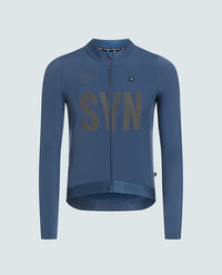 Biehler 車衣 Pro Thermal LS Jersey Dusk Reflective 保暖長袖 男款 藍