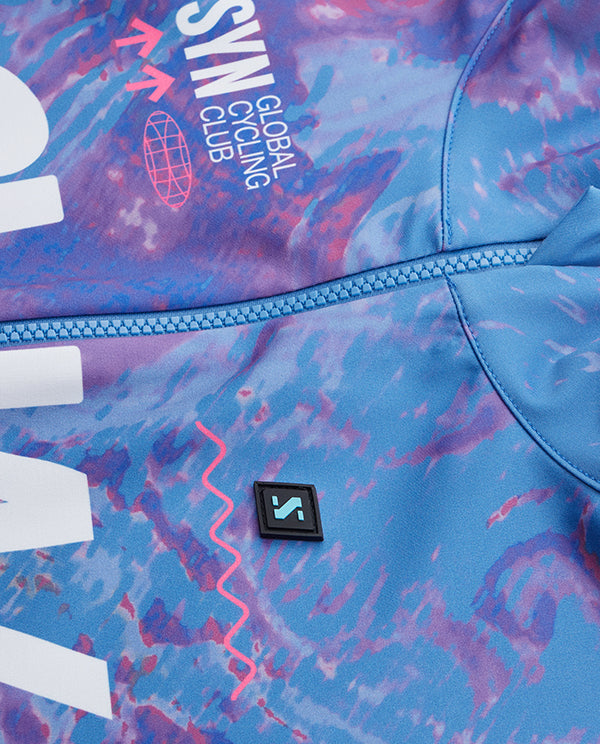 SYN 全防雨外套 Pro Team Shield Jacket Stream 女款 藍