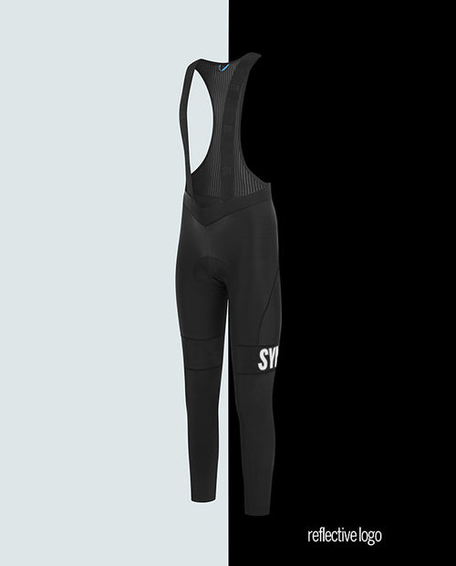 Biehler 車褲 Pro Thermal Bib Tights Black Reflective 保暖全長 男款 黑