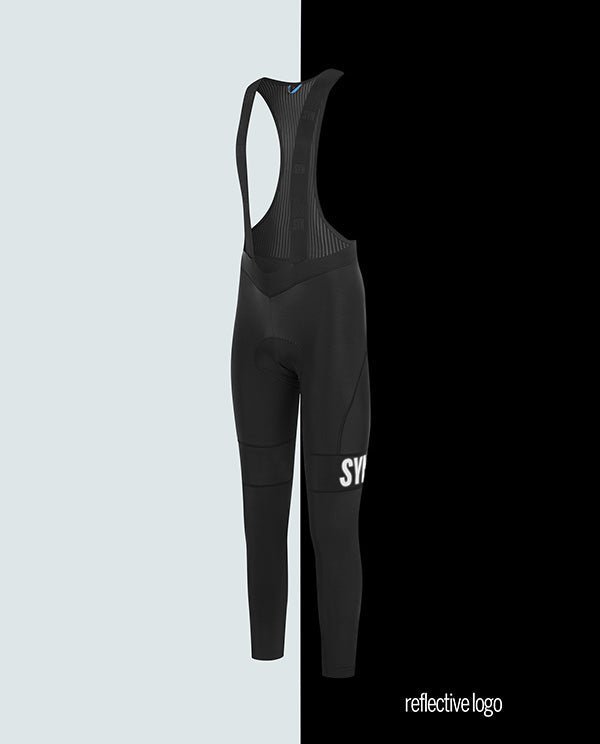 Biehler 車褲 Pro Thermal Bib Tights Black Reflective 保暖全長 男款 黑