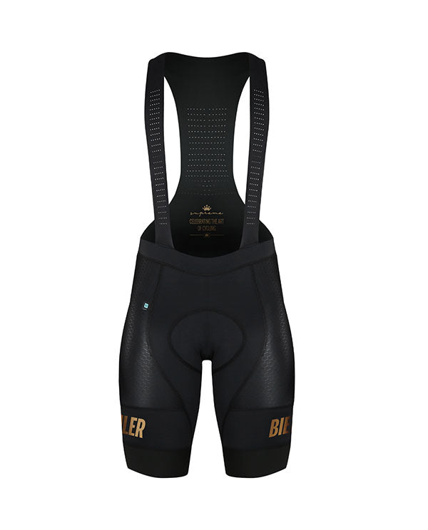 Biehler 車褲 Supreme Bib Short Black Gold 男 黑