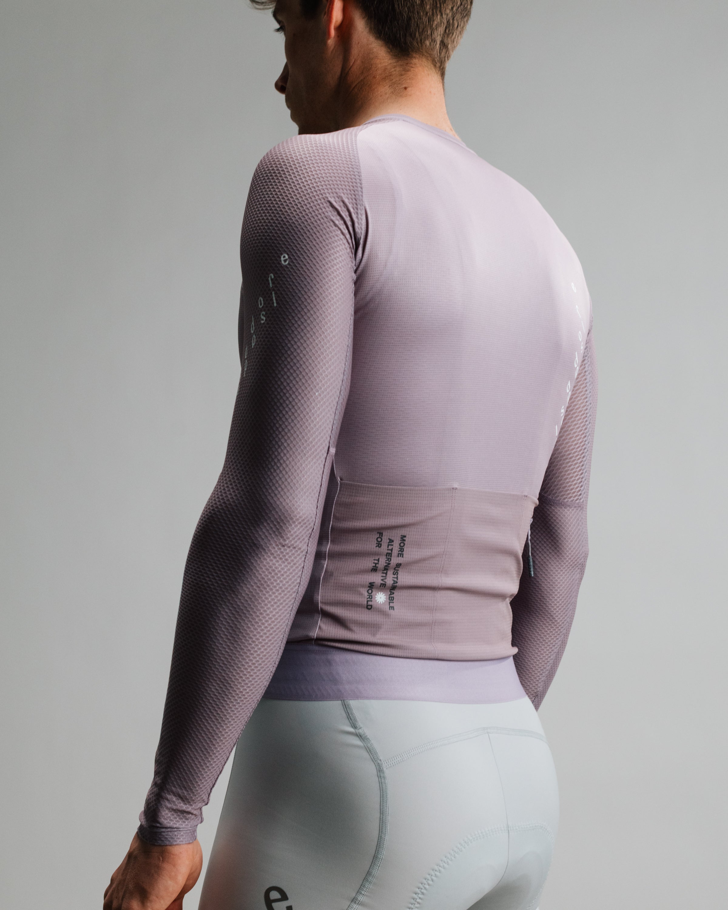 Isadore 薄長袖車衣 Alternative Ultralight Long Sleeve Jersey Lavender 男款 薰衣草紫