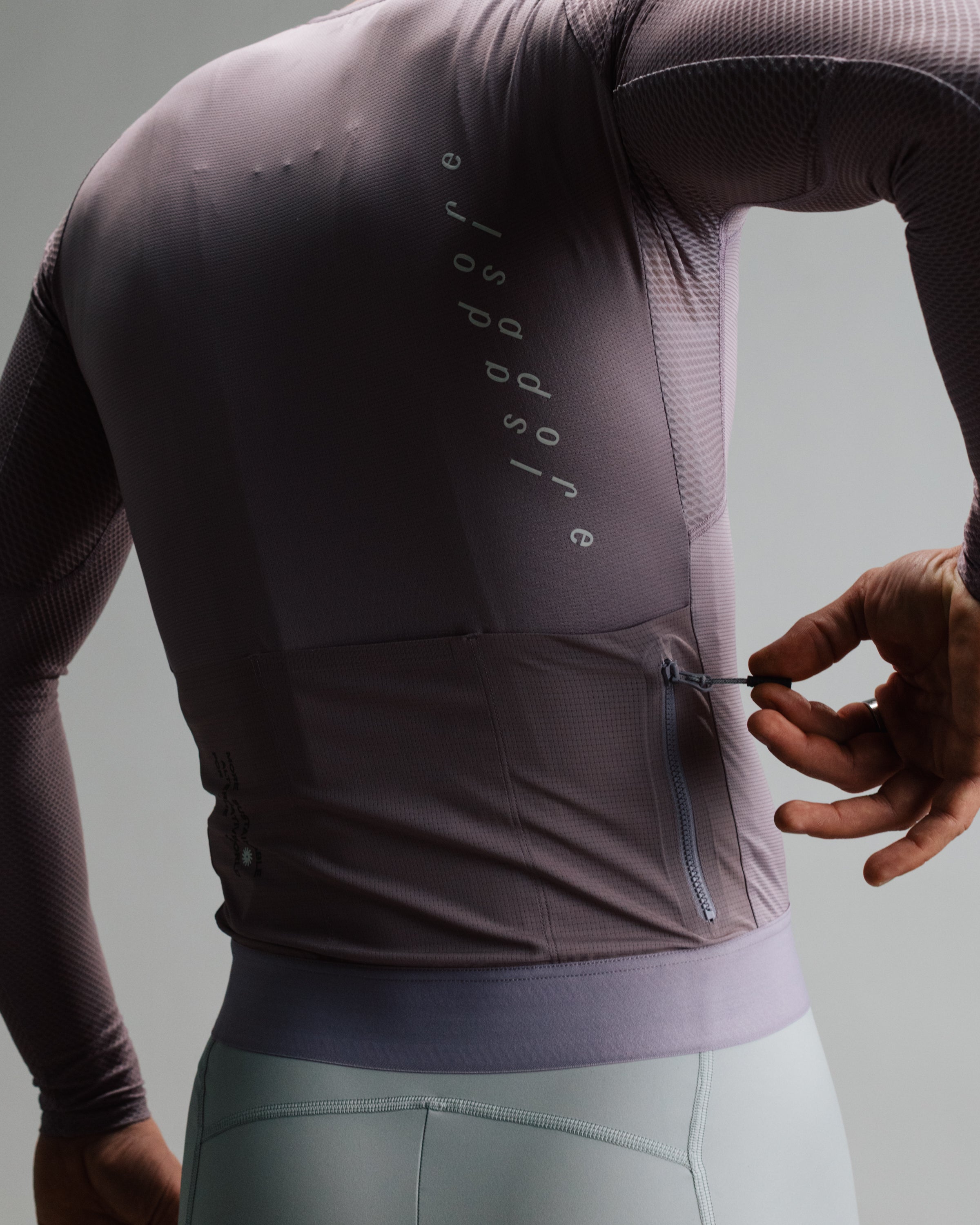 Isadore 薄長袖車衣 Alternative Ultralight Long Sleeve Jersey Lavender 男款 薰衣草紫