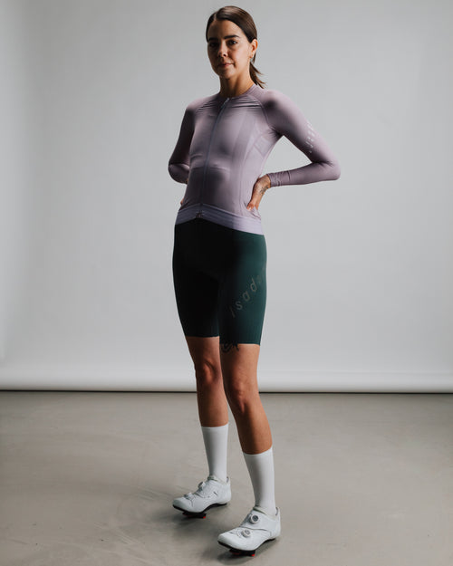 Isadore 薄長袖車衣 Alternative Ultralight Long Sleeve Jersey Lavender 女款 薰衣草紫