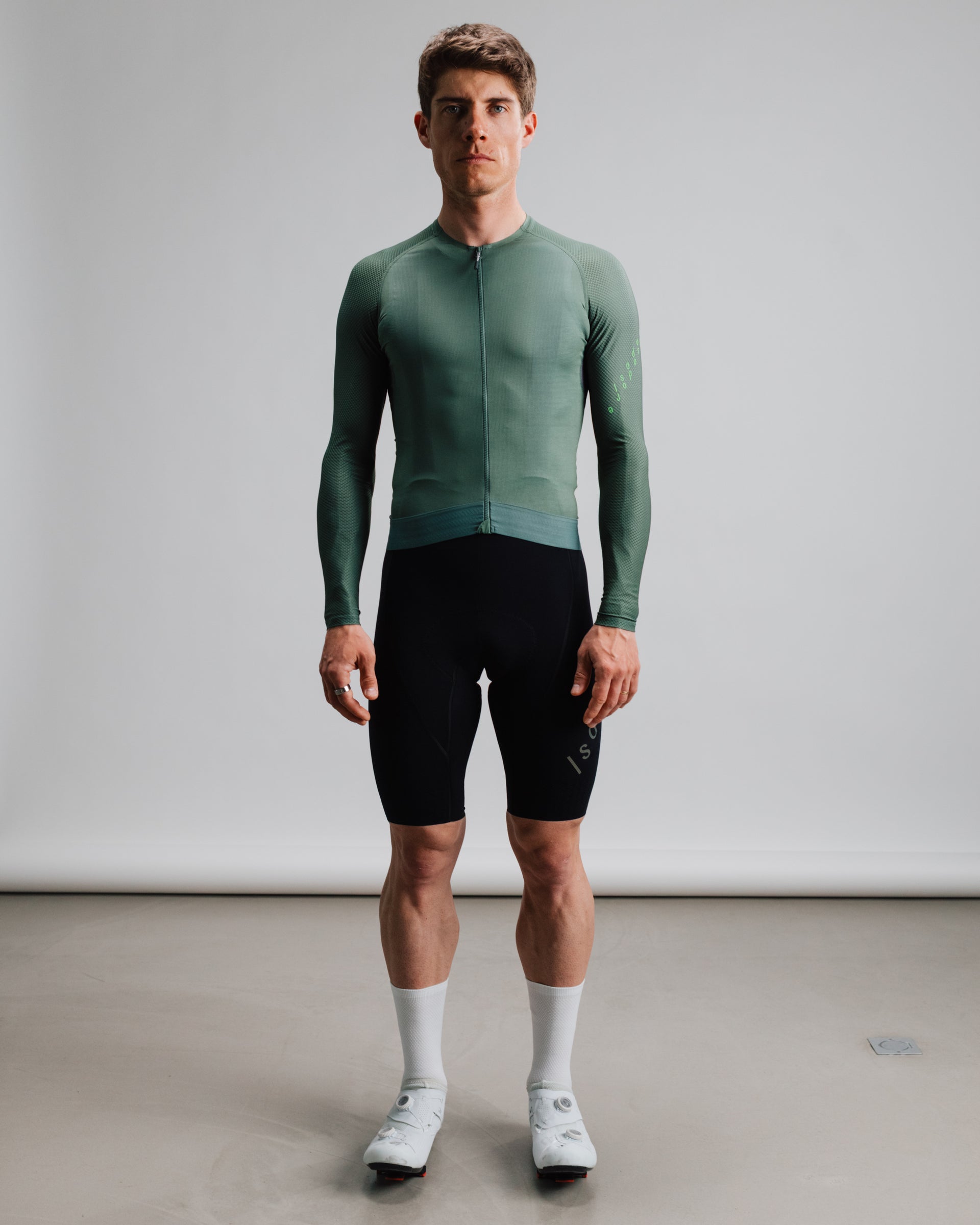 Isadore 薄長袖車衣 Alternative Ultralight Long Sleeve Jersey Laurel Wreath 男款 月桂冠綠