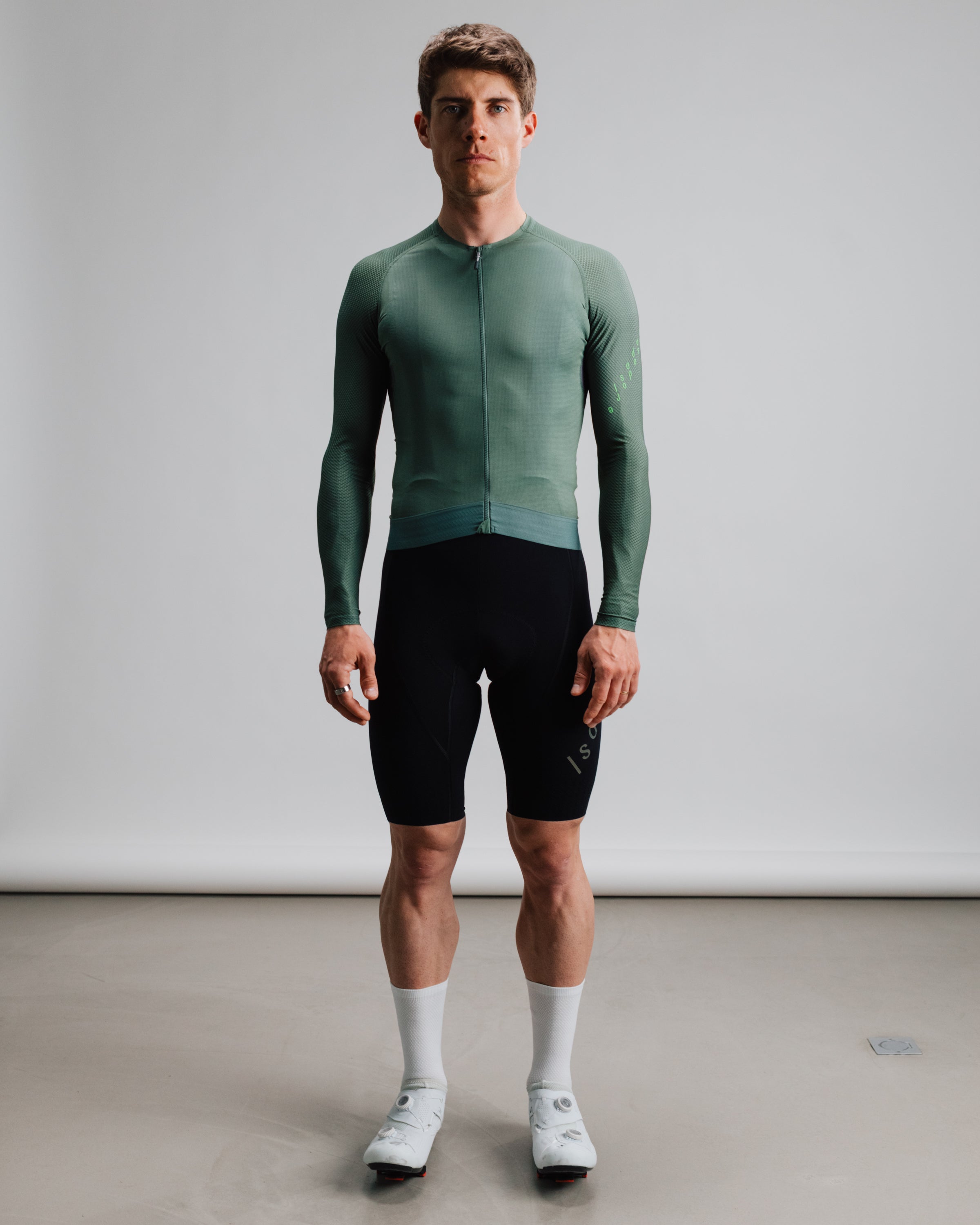 Isadore 薄長袖車衣 Alternative Ultralight Long Sleeve Jersey Laurel Wreath 男款 月桂冠綠