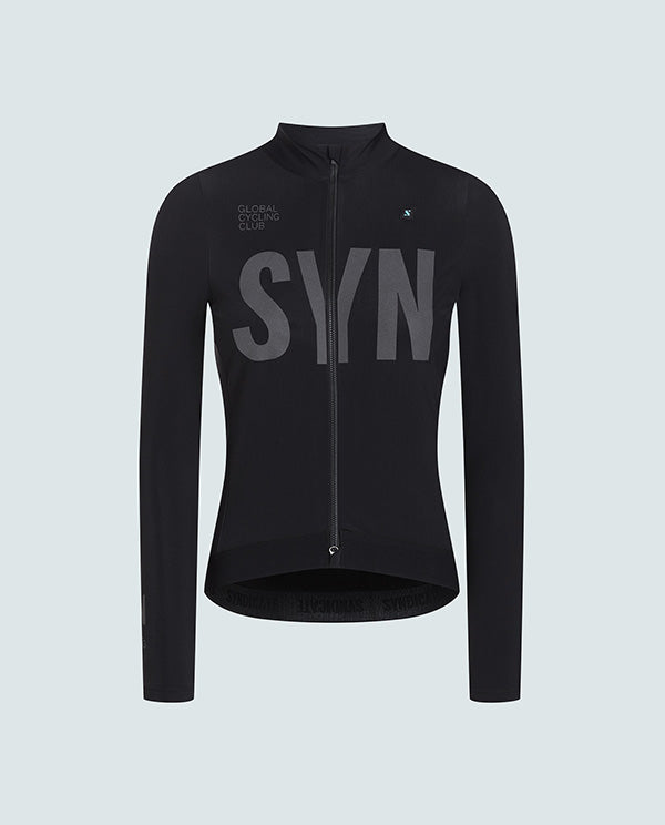 Biehler 車衣 Pro Thermal LS Jersey Black Reflective 保暖長袖 女款 黑