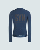 Biehler 車衣 Pro Thermal LS Jersey Dusk Reflective 保暖長袖 女款 藍