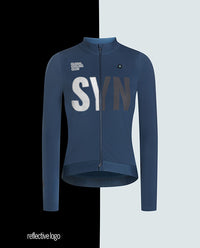 Biehler 車衣 Pro Thermal LS Jersey Dusk Reflective 保暖長袖 女款 藍
