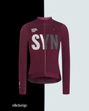Biehler 車衣 Pro Thermal LS Jersey Rioja Reflective 保暖長袖 女款 酒紅