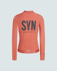 Biehler 車衣 Pro Thermal LS Jersey Terra Reflective 保暖長袖 女款 橘