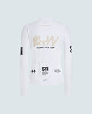 SYN 車衣 Pro Team Shield Jersey Slick 保暖長袖 女款 白