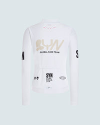 SYN 車衣 Pro Team Shield Jersey Slick 保暖長袖 女款 白