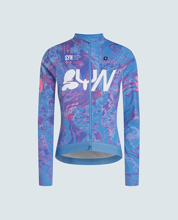 SYN 全防雨外套 Pro Team Shield Jacket Stream 女款 藍