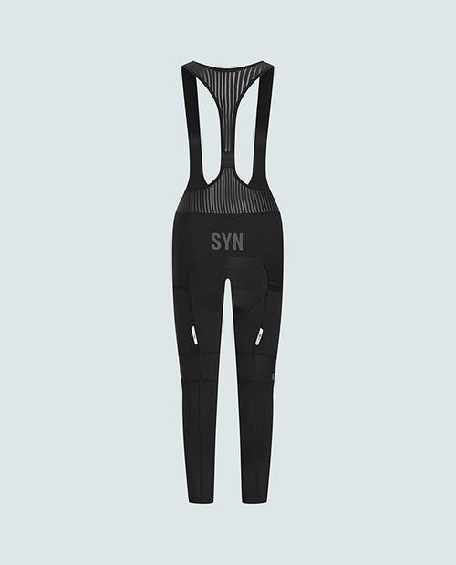 Biehler 車褲 Pro Thermal Bib Tights Black Reflective 保暖全長 女款 黑