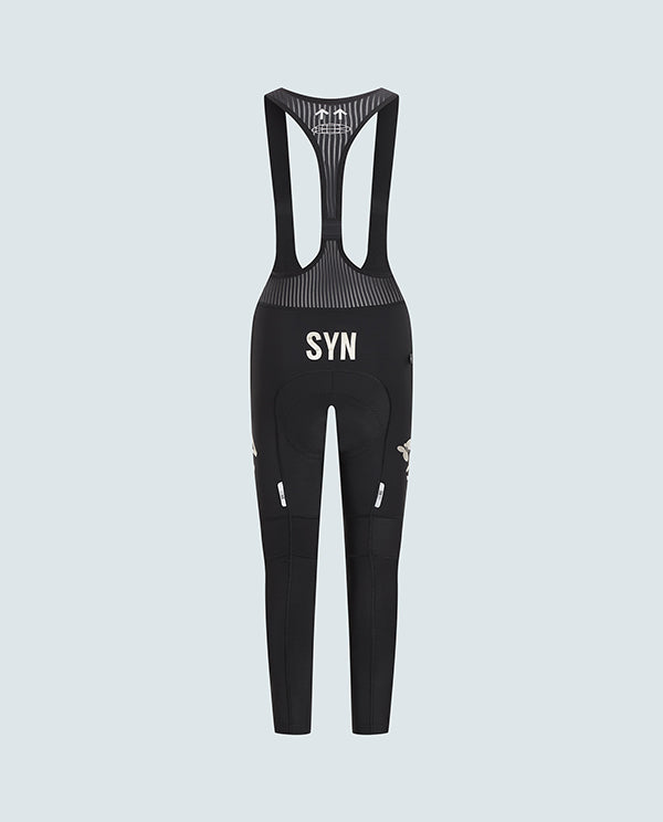 SYN 車褲 Pro Team Thermal Bib Tights Ace 保暖全長 女款 黑