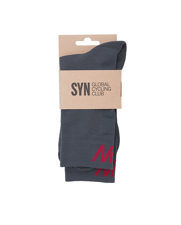 SYN 車襪 Pro Team Socks Grey 深灰