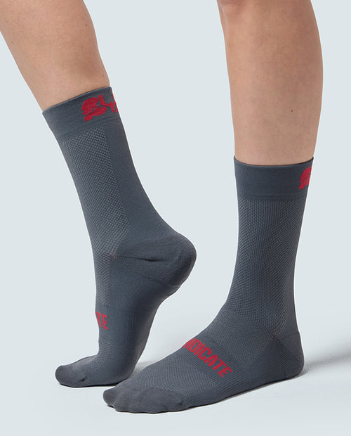 SYN 車襪 Pro Team Socks Grey 深灰
