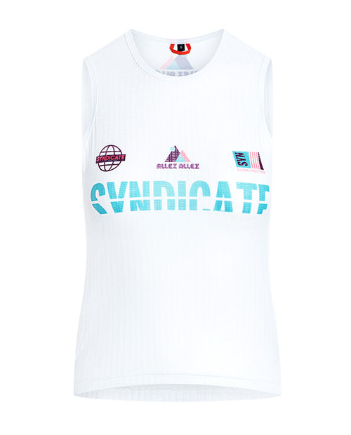 Biehler 無袖底衫 Pro Team Mesh Sleeveless Baselayer Miami 女款 白