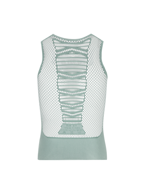 Q36.5 底衫Baselayer Zero Mesh Olive 無袖 男女共版 橄欖綠