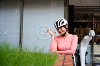 Pedla 薄長袖車衣 BOLD Element Air LS Jersey Nectarine 女款 粉橘