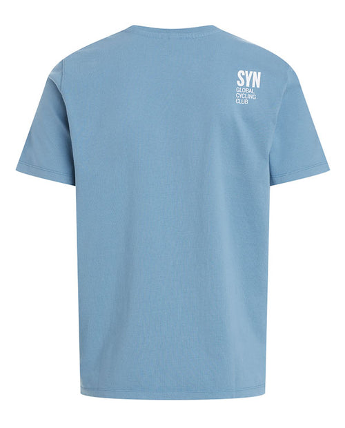 Biehler T-Shirt Urban Logo Ocean 海洋藍