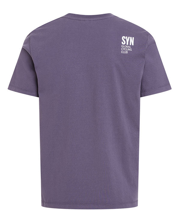 Biehler T-Shirt Urban Logo Pale 灰紫