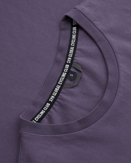 Biehler T-Shirt Urban Logo Pale 灰紫