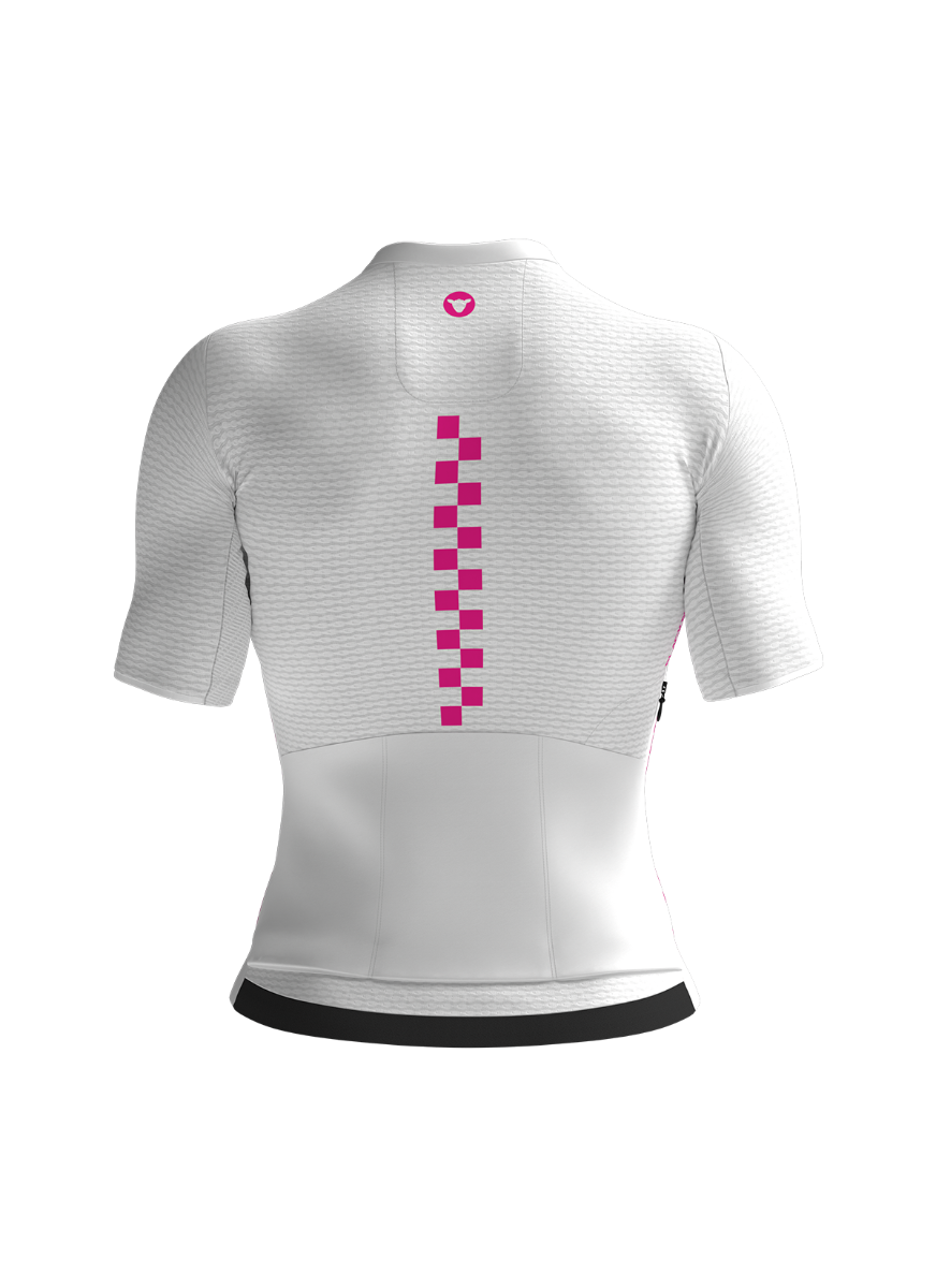 Black Sheep 黑羊 車衣 AeroWeave SS Jersey Classics Pink 女款 粉字白底