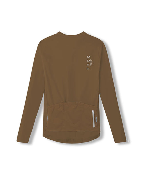 Pedal Mafia 薄長袖車衣Pedal MafiaCC Brown客製 女款 棕