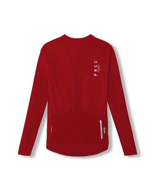 Pedal Mafia 車衣Pedal MafiaCC Red客製長袖 男-紅