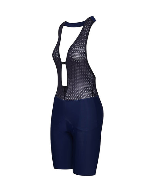 Café du Cycliste 繞頸車褲 Sophie Release Bib Shorts Navy 女-藍