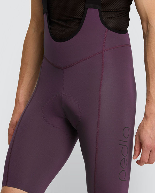 Pedla 車褲Pro SuperFIT Bib Short Plum 男款 紫