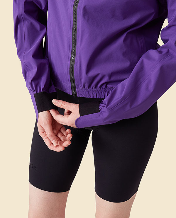 Café du Cycliste 外套Suzette Amethyste 防雨 女款 紫