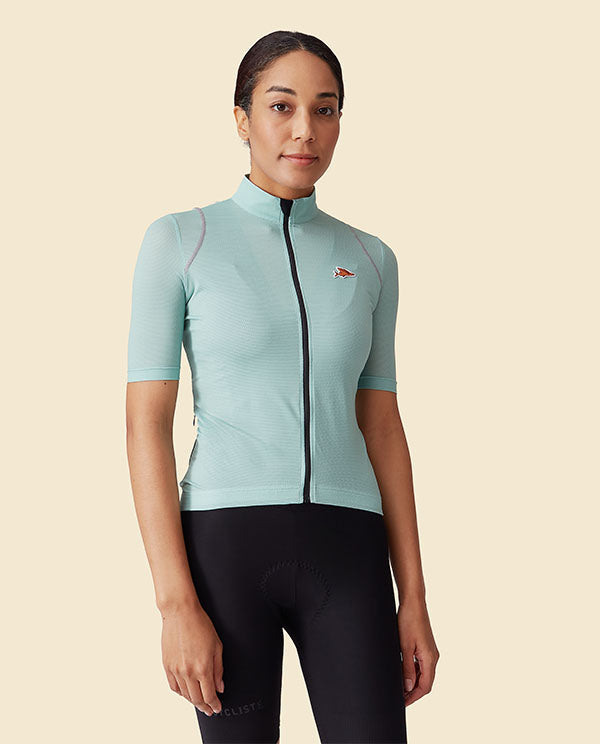 Café du Cycliste 車衣 Audax Mona Superlight Jersey Agave Green 女款 龍舌蘭綠
