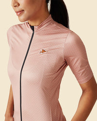 Café du Cycliste 車衣 Fleurette V2 Lightweight Jersey RoseSand 女款 沙漠玫瑰