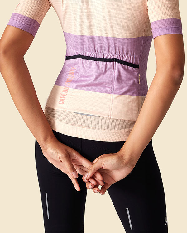 Café du Cycliste 車衣 Angeline Ultralight Jersey Sandglycin 女款 沙紫