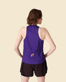 Café du Cycliste 無袖車衣 Julia Lightweight Cycling Amethyst 女款 紫