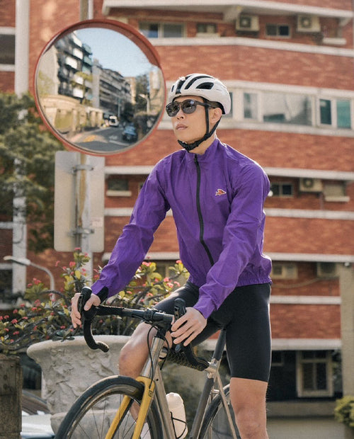 Café du Cycliste 外套Suzette Amethyst 防雨 男款 紫