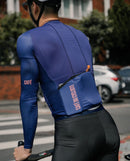 Café du Cycliste 車衣 Roxane LS Jersey Navy 長袖 男款 藍