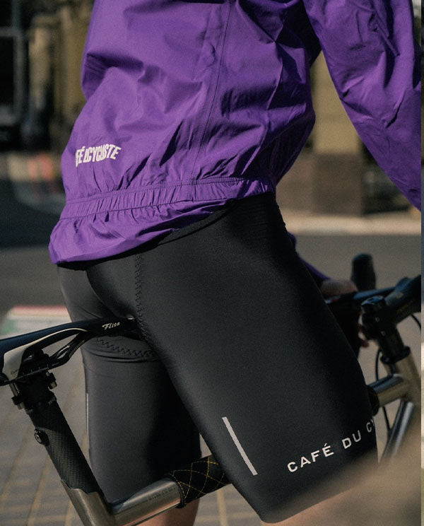 Café du Cycliste 外套Suzette Amethyst 防雨 男款 紫