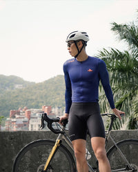 Café du Cycliste 車衣 Roxane LS Jersey Navy 長袖 男款 藍