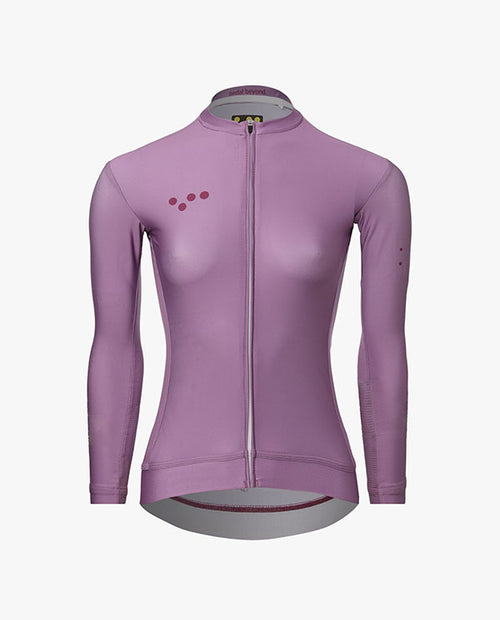 Pedla 薄長袖車衣 Essentials Classic LS Jersey Mauve 女款 藕紫
